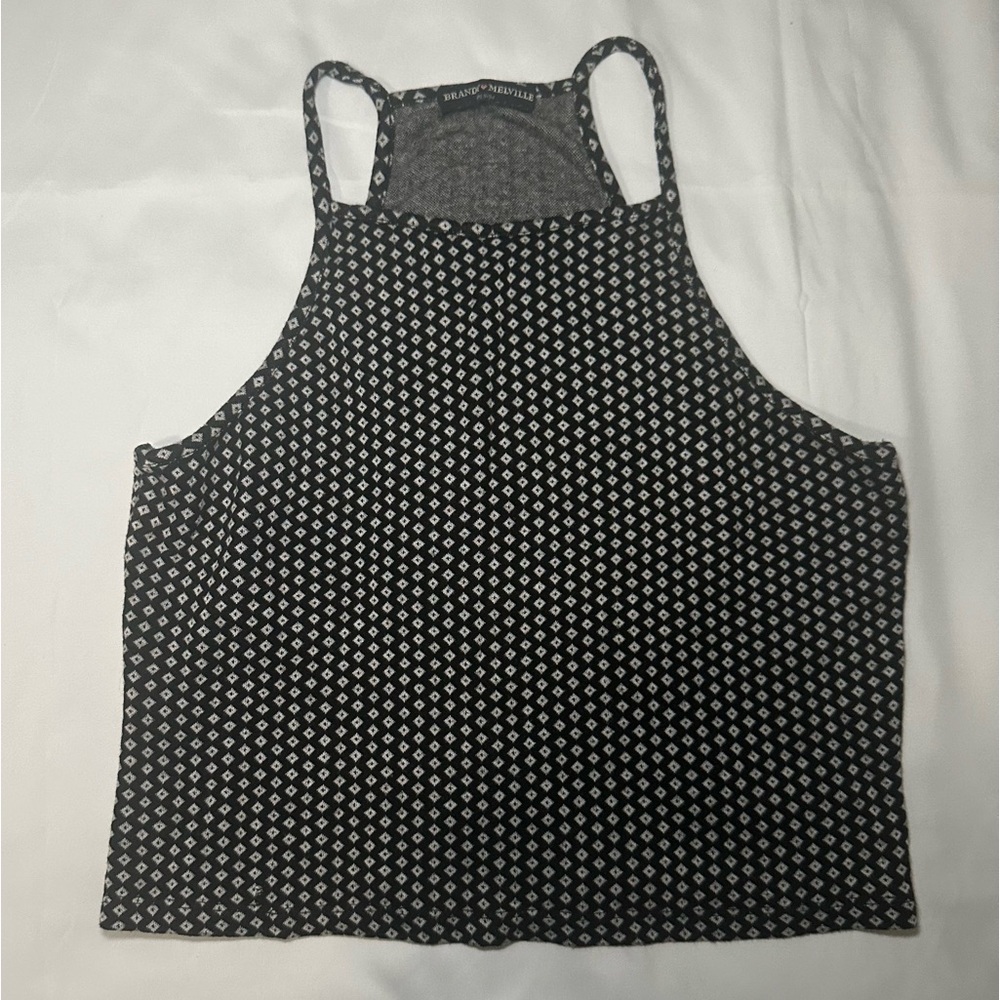 Brandy Melville Donilyn Diamond Crop Top One Size